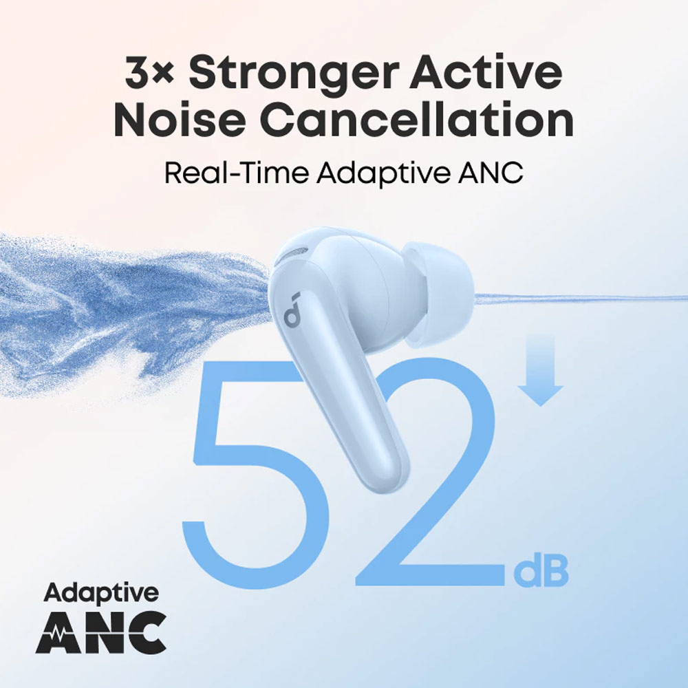 Soundcore by Anker R60i NC Wireless Earbuds -52dB Adaptive Noise ...