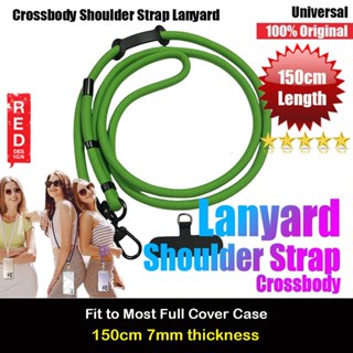 Red Design Selected Shoulder Lanyard Strap Crossbody Nylon Strap 150cm (Green)