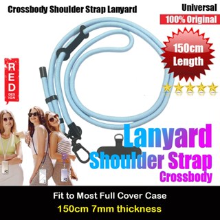 Red Design Selected Shoulder Lanyard Strap Croassbody Nylon Strap 150cm (Mid Blue)
