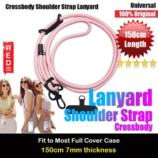 Red Design Selected Shoulder Lanyard Strap Crossbody Nylon Strap 150cm (Pink)