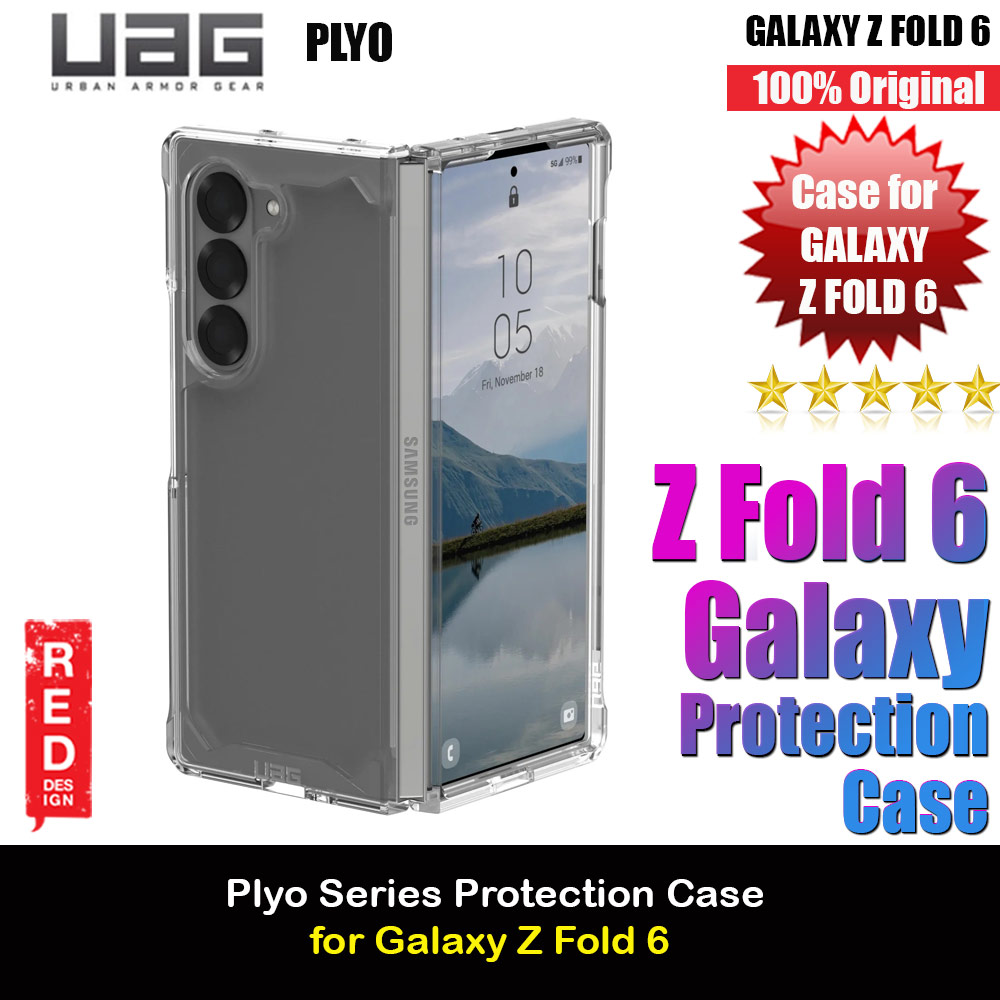 UAG Plyo Series Drop Protection Case for Samsung Galaxy Z Fold 6 (Ice)