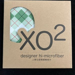 XO2 Design Hi-Microfiber for iPad Camera Laptop Eye Glasses Handkerchief - Classic Check Green