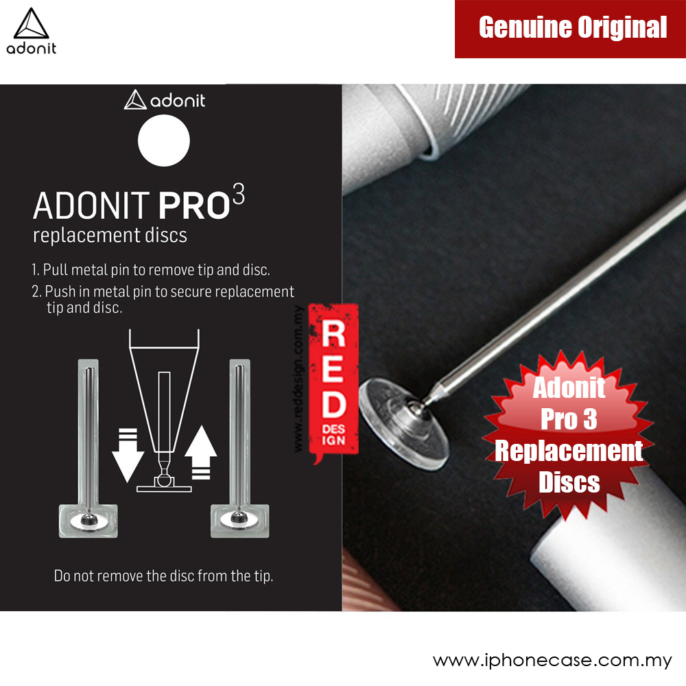Adonit Replacement Disc Kit Pro 3 ADRDK for Mini 3 Pro 3 Pro 4 (2 pcs)