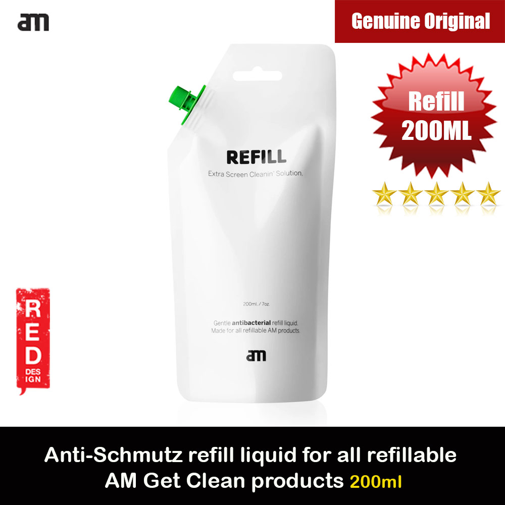 AM Get Clean Anti-Schmutz refill liquid for all refillable AM Get Clean products 200ml (Green)