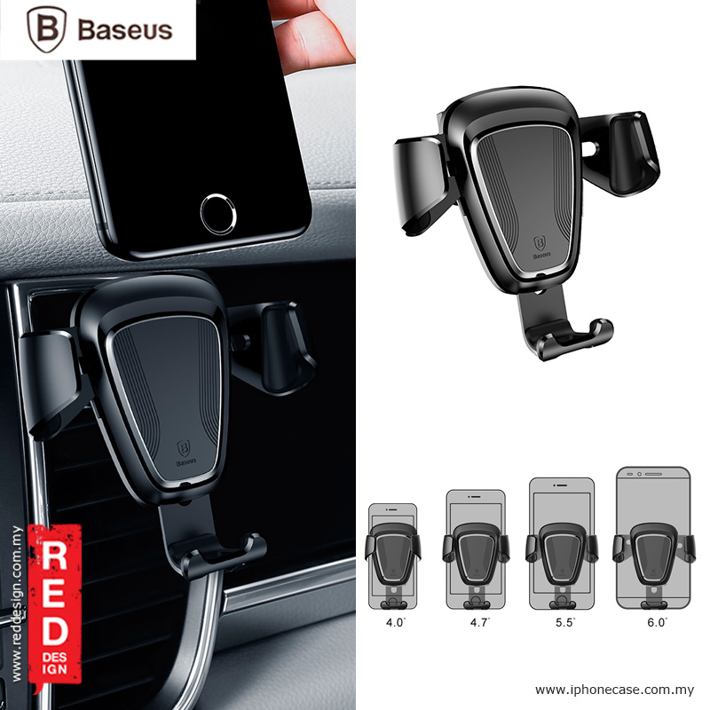 Baseus Gravity Car Air Con Vent Car Mount - Black
