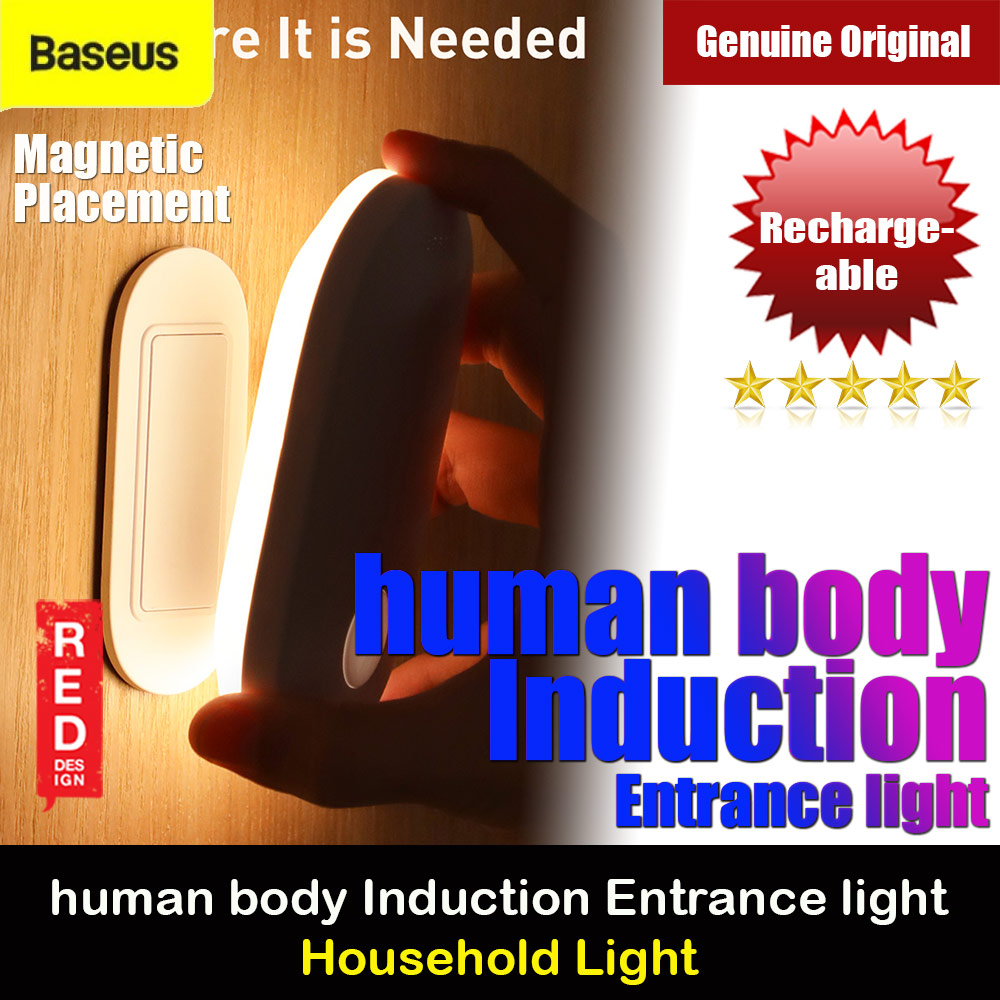 Baseus Sunshine Human Body Induction Entrance Light Household Light Door Light Balcony Light (4000K Natural Light)