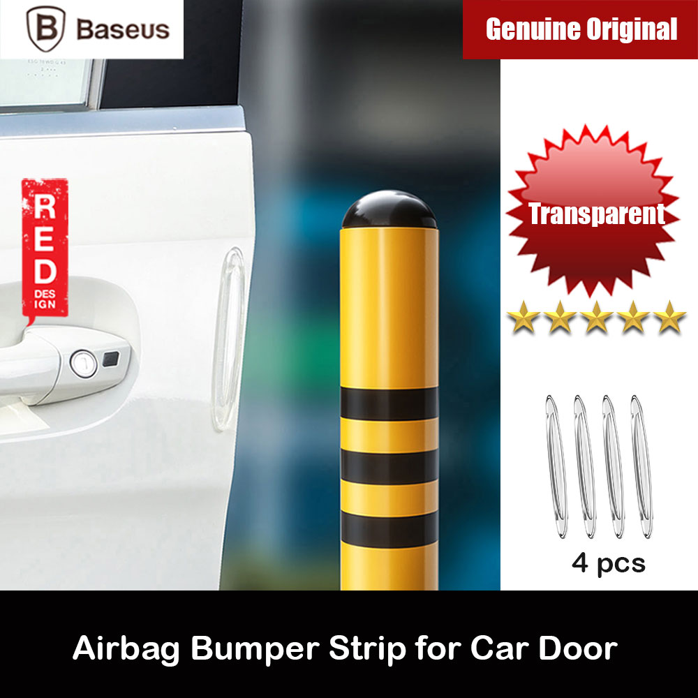 Baseus Airbag Bumper Strip Car Accessories for Car Door Rear Front Bumper (Transparent)