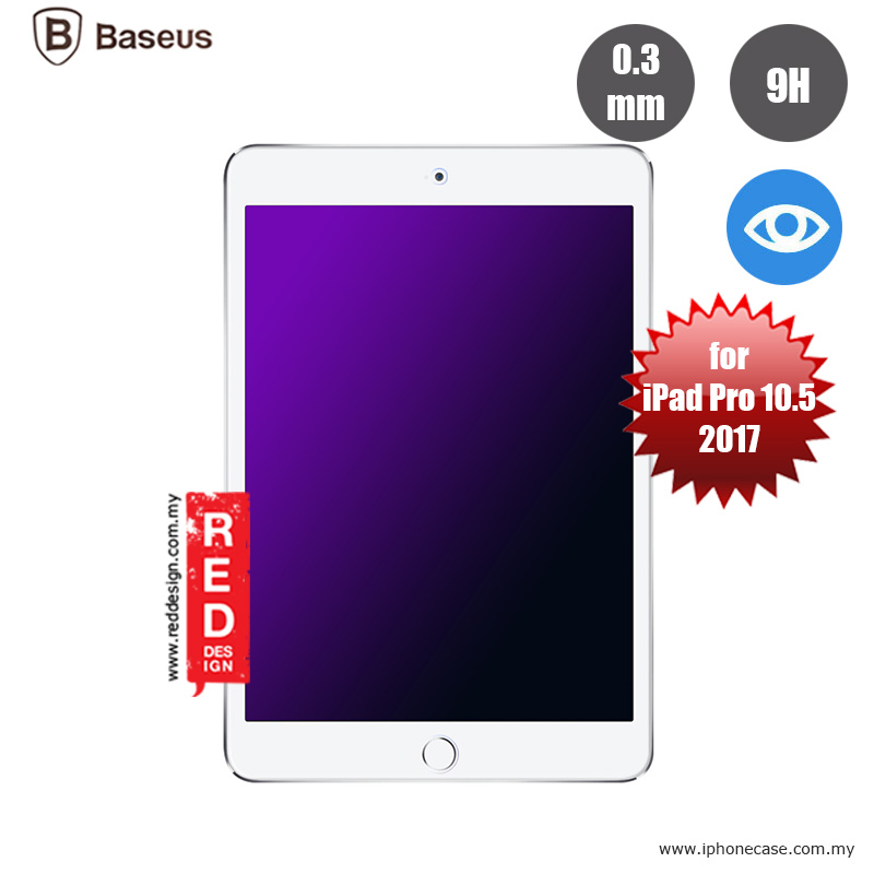 Baseus Tempered Glass for Apple iPad Pro 10.5 2017 - with Anti Blue Ray 0.3mm