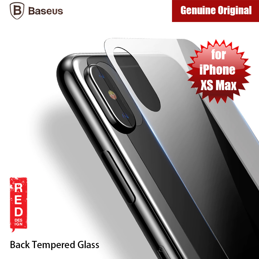 Baseus Back Side Tempered Glass for Apple iPhone XS Max (0.3mm Clear)