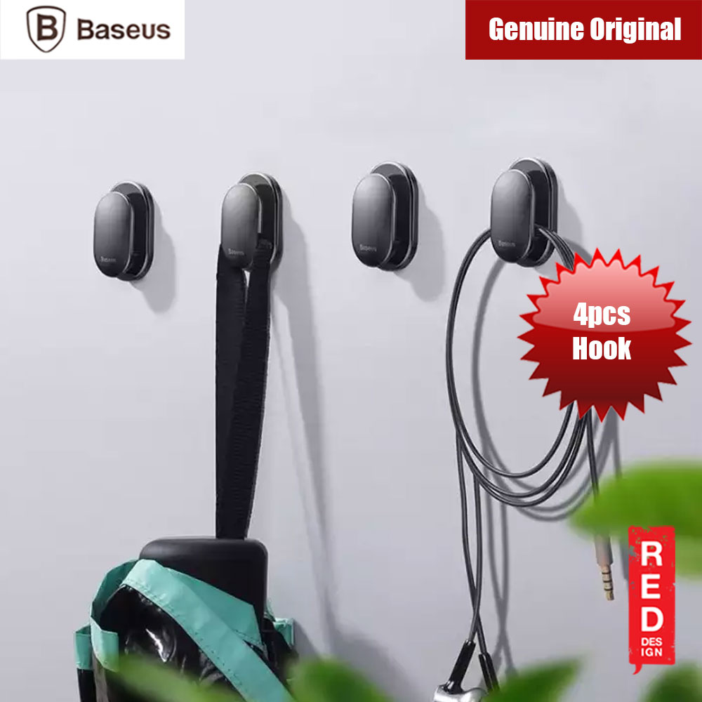 Baseus Car Mount Holder Small Shell Vechicle Hook Organizer Hook Mirror Hook 4pcs