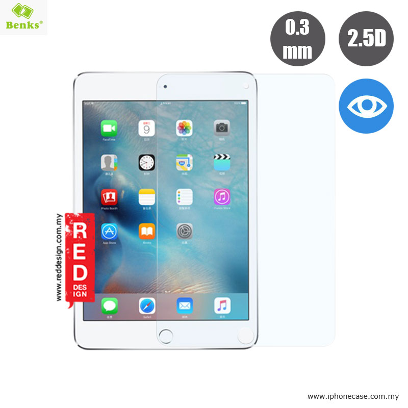 Benks Tempered Glass for Apple iPad Mini 4 - Anti Blue Ray 0.3mm