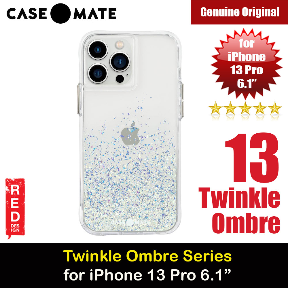 Case Mate Case-Mate Twinkle Ombre Series Protection Case for iPhone 13 Pro 6.1 (Stardust)