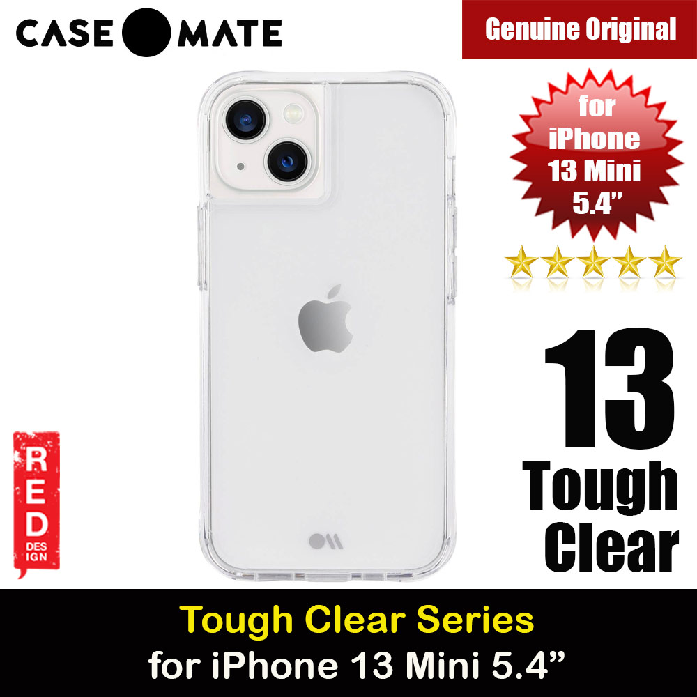 Case Mate Case-Mate Tough Clear Protection Case for iPhone 13 Mini 5.4 (Clear)