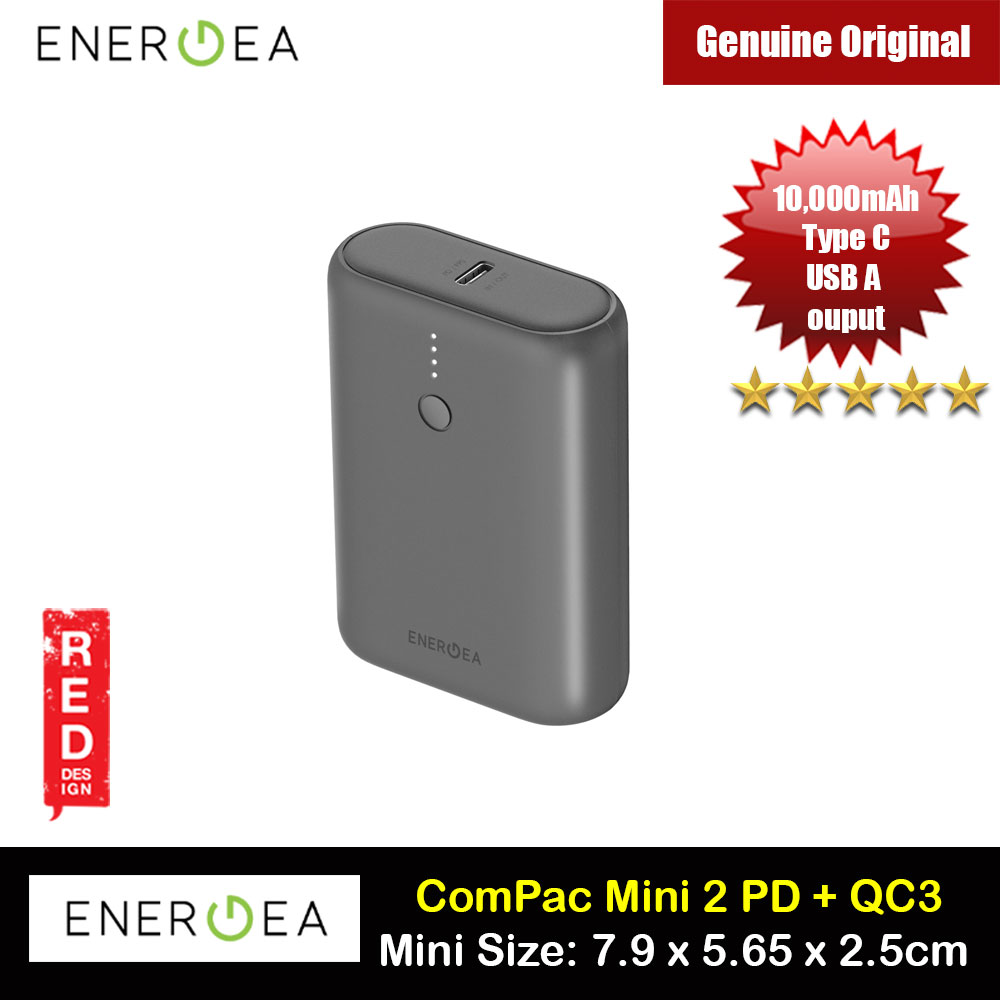 Energea Compac Mini 2  Power Bank 10000mAh support QC 3.0 PD 3.0 VOOC PPS SCP QC3 Huawei Samsung Oppo iPhone