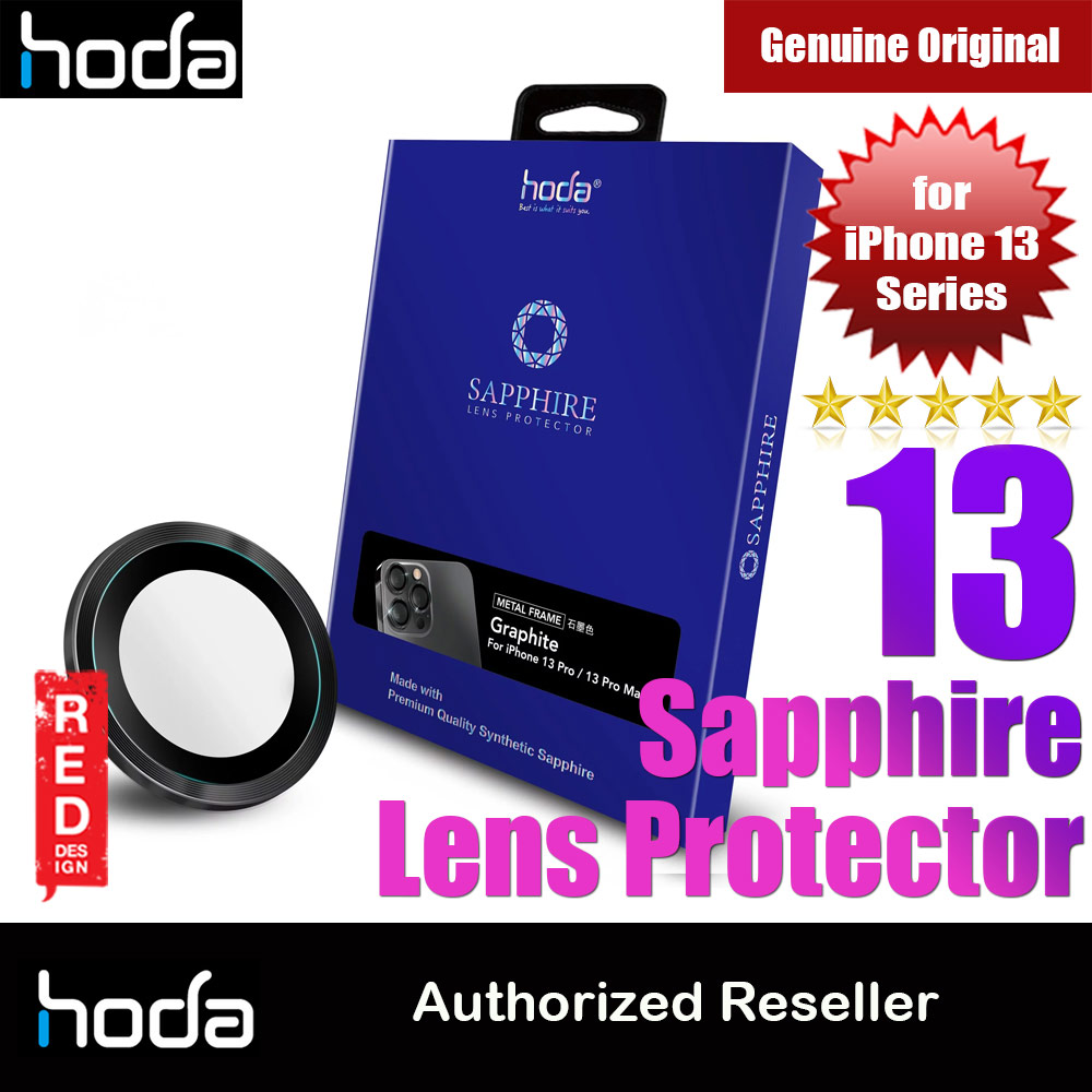 Hoda Sapphire Lens Protector for iPhone 13 Pro 6.1 iPhone 13 Pro Max 6.7  (3PCS Graphite)
