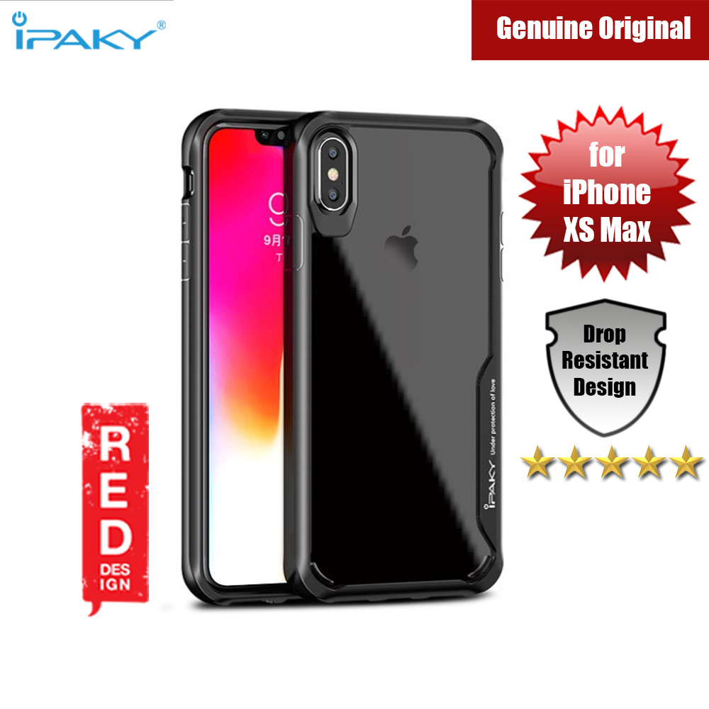iPaky Anti knock Shockproof Protective Silicone Camera Lens Protection Cover For Apple iPhone XS Max (Black)