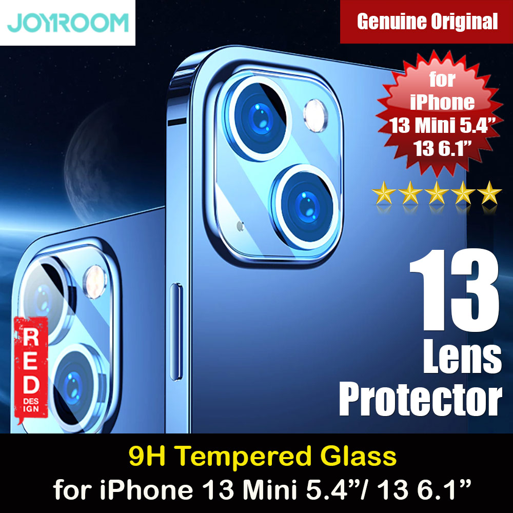 Joyroom Gemstone Series 9H Tempered Glass Lens Protector for iPhone 13 Mini iPhone 13 (Clear)