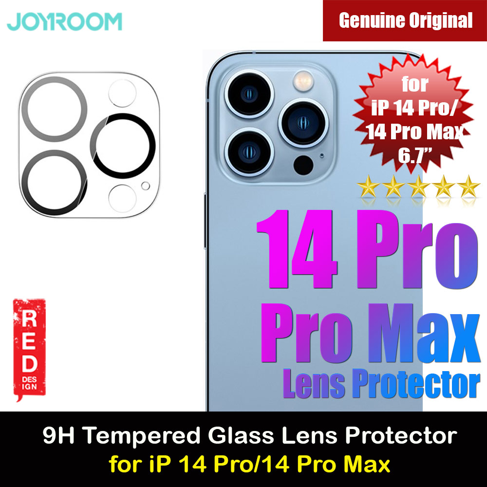 Joyroom Gemstone Series 9H Tempered Glass Lens Protector for iPhone 14 Pro iPhone 14 Pro Max (Clear)