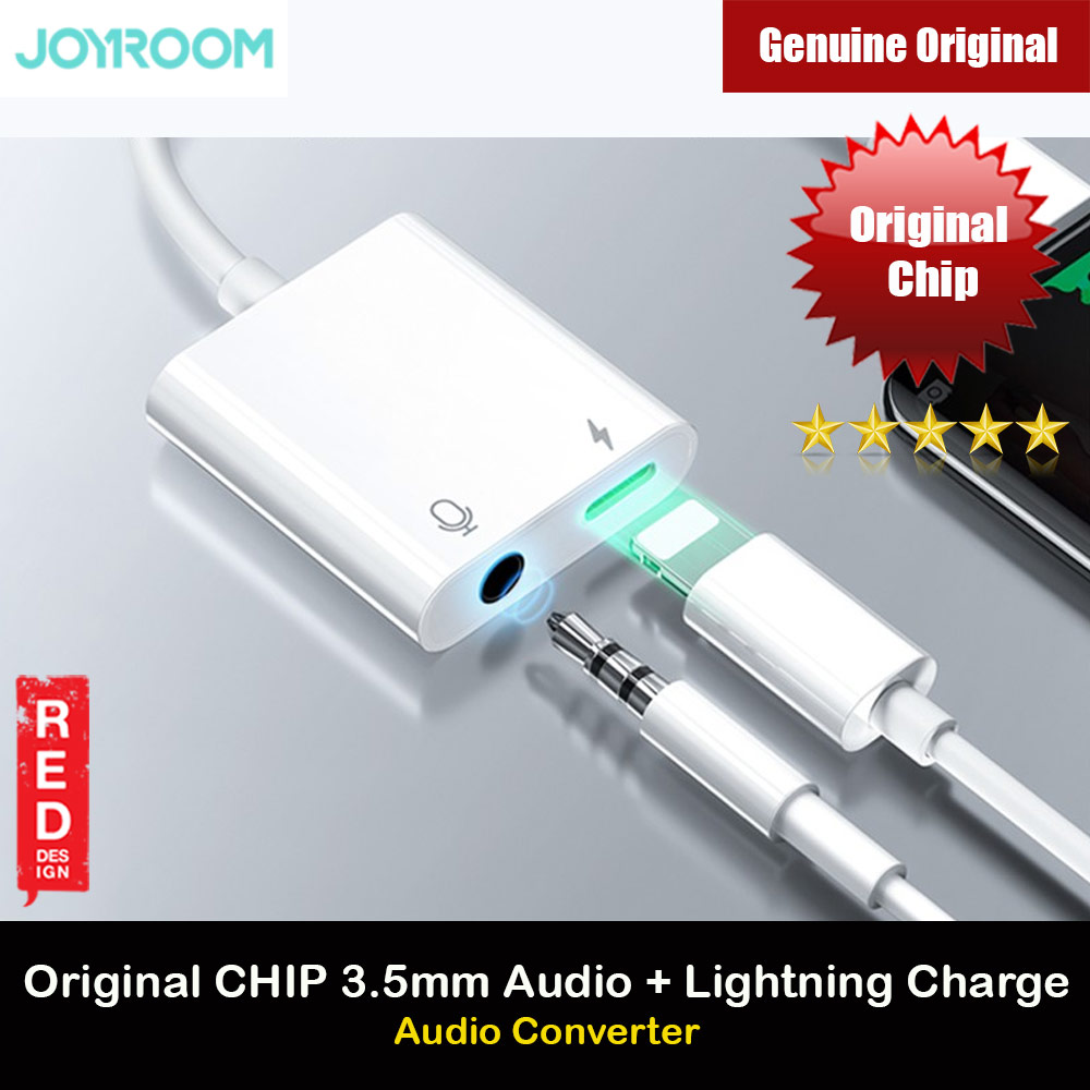 Joyroom Lightning to 3.5 mm Headphone Jack and 18W Lightning Charging Adapter Listening and Calling for iPhone 8 Plus iPhone XS iPhone 11 Pro Max iPhone 12 Pro Max 13 Pro Max 14 Pro Max