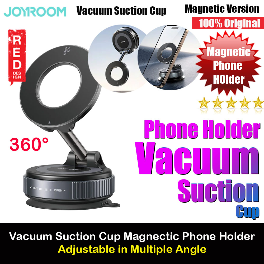 Joyroom JR-ZS501 Magnetic Car Holder Car Mount Phone Holder with Strong Vacuum Suction for Windscreen Dashboard Mirror