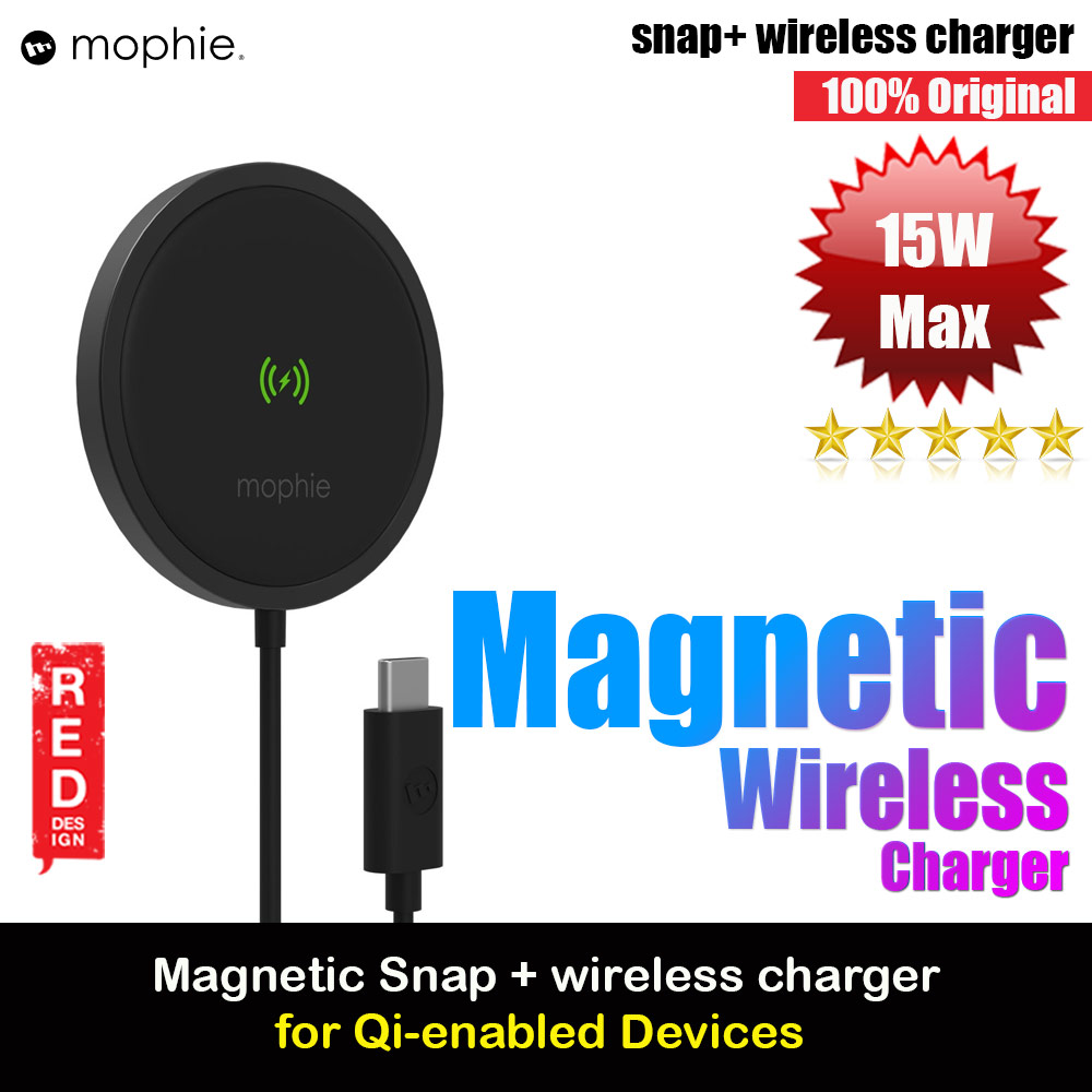 Mophie Snap 15W Magnetic Wireless Charger (Black)