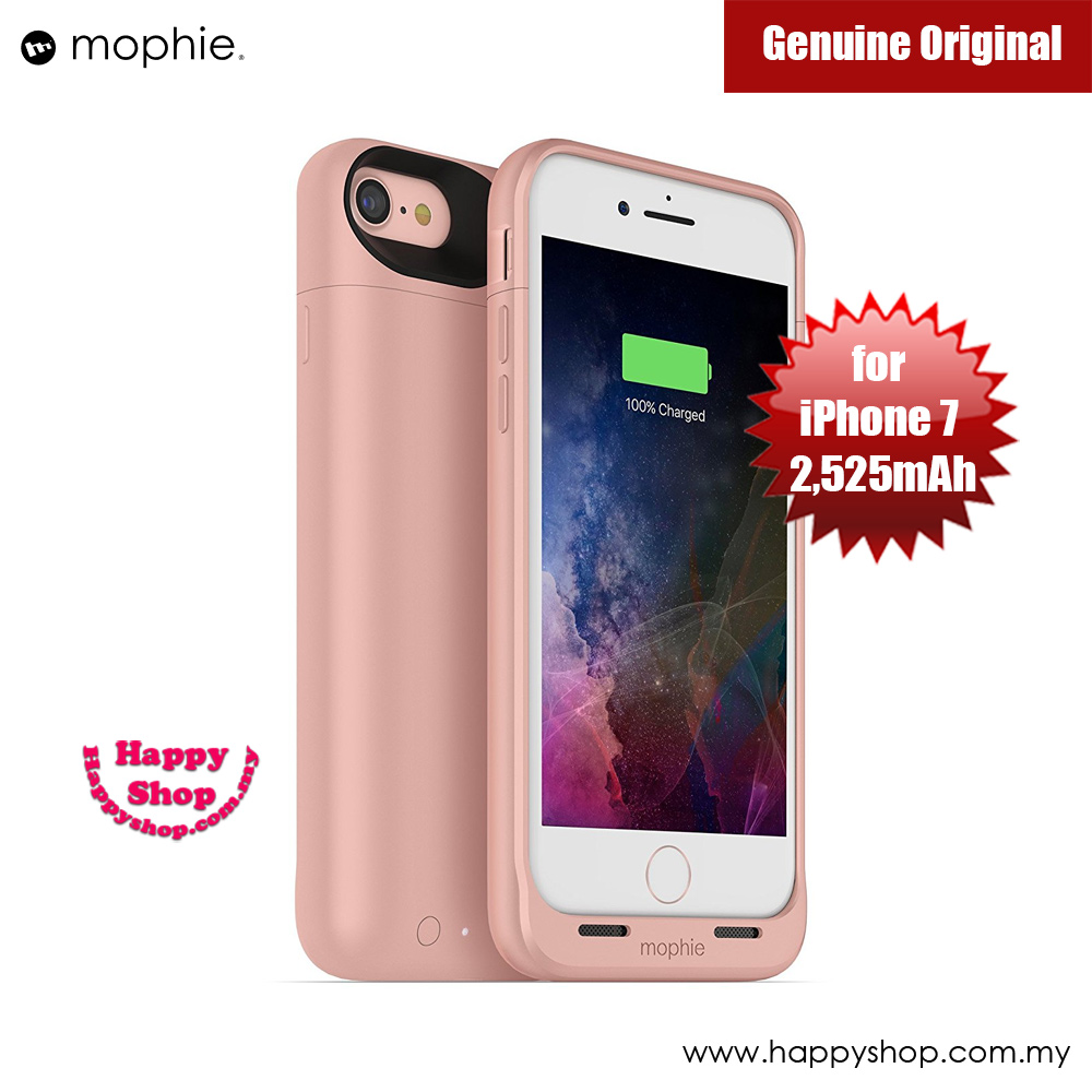 Mophie Juice Pack Wireless Apple iPhone 7 4.7 Battery Case 2,525mAh (Rose Gold)