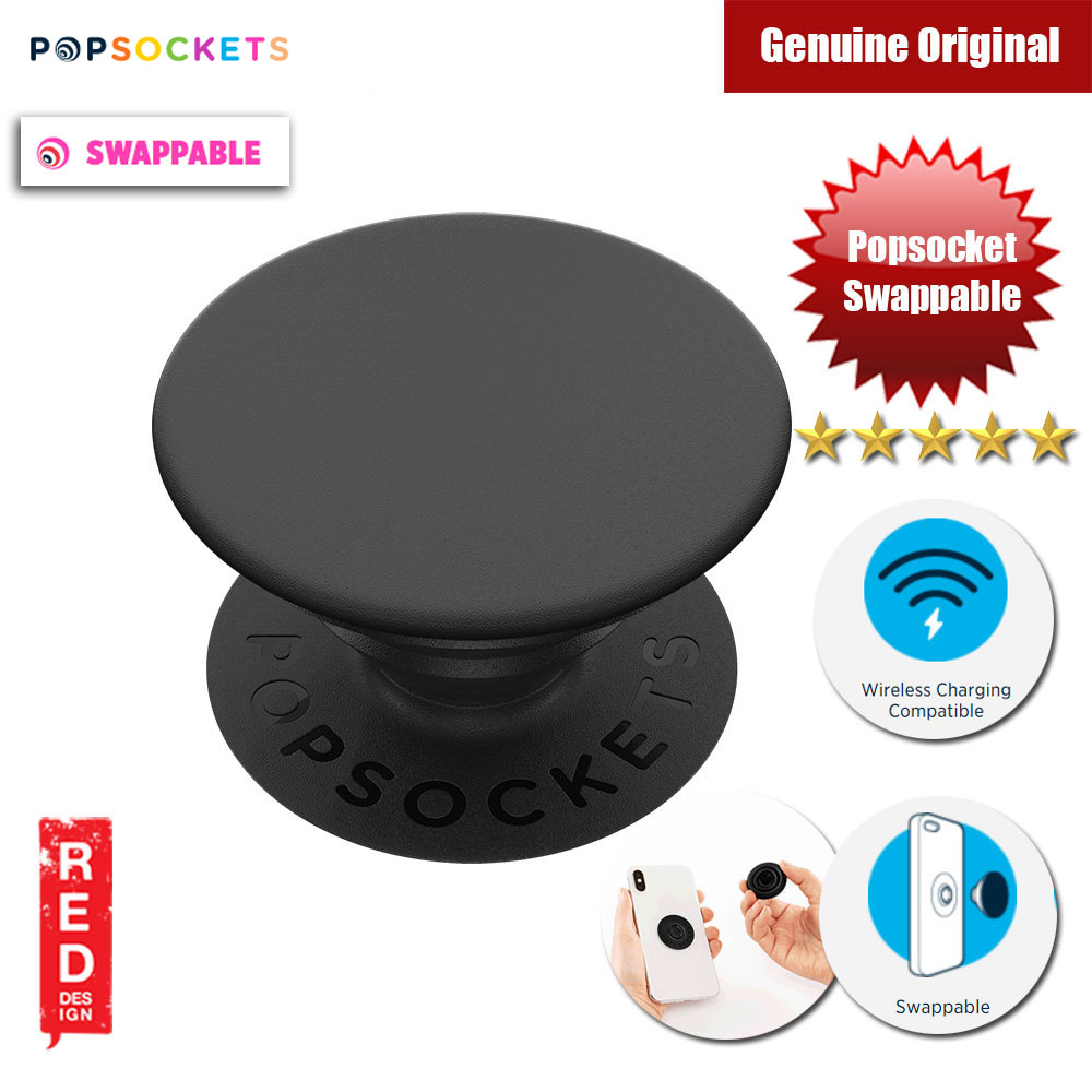 Popsockets PopGrip Swappable (Black)
