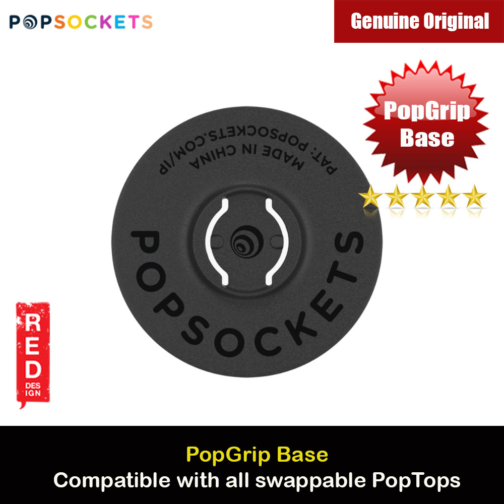 Popsockets Popgrip Base Bottom Only (Black)