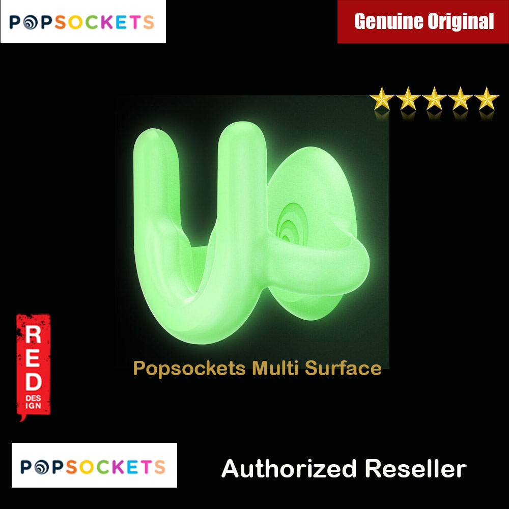 Popsockets PopMount 2 Multi-Surface Car Mount Car Vent Mount (Multi-Surface Glow in the Dark)