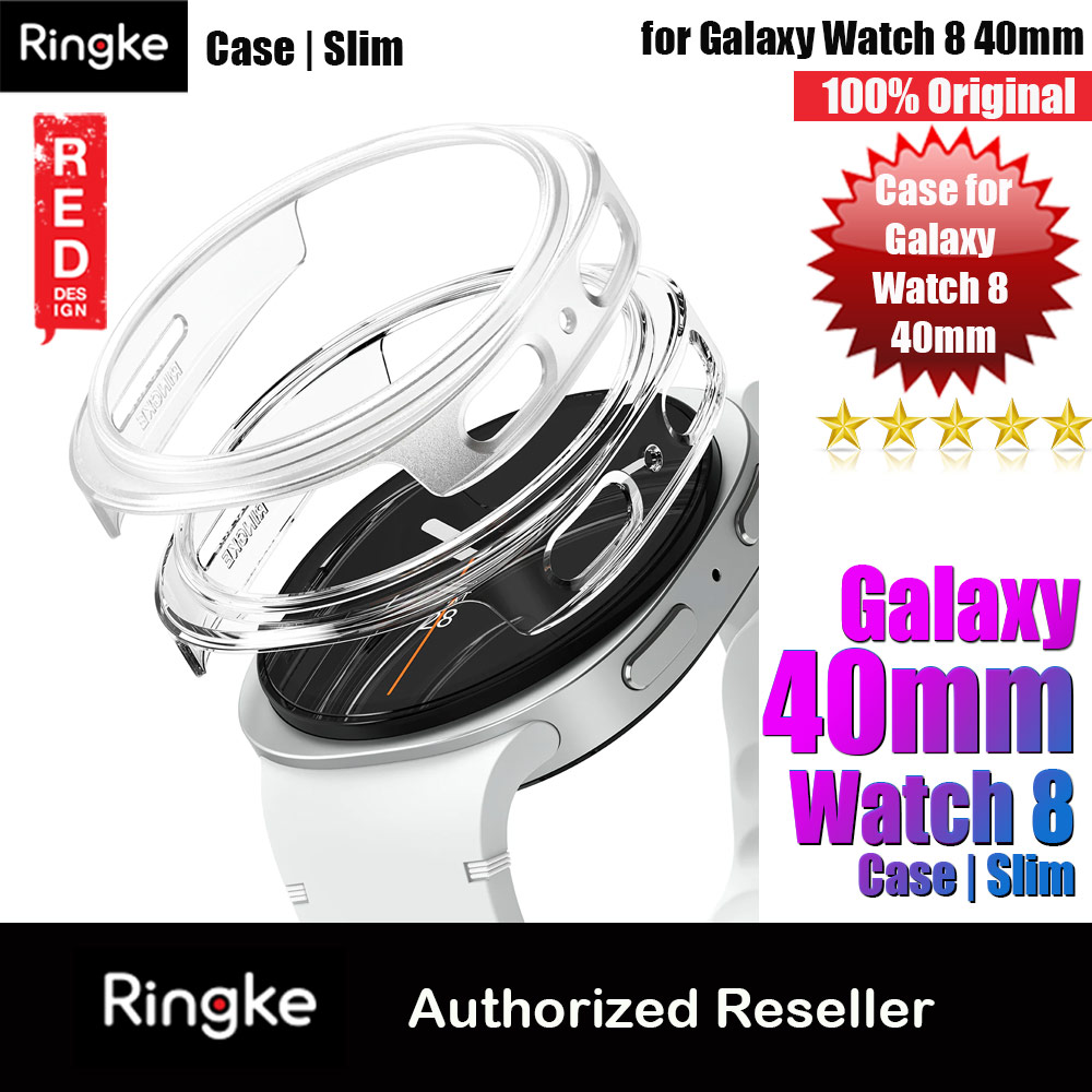Ringke Slim Protection Case for Samsung Galaxy Watch 8 40mm (Clear Alpine Clear)
