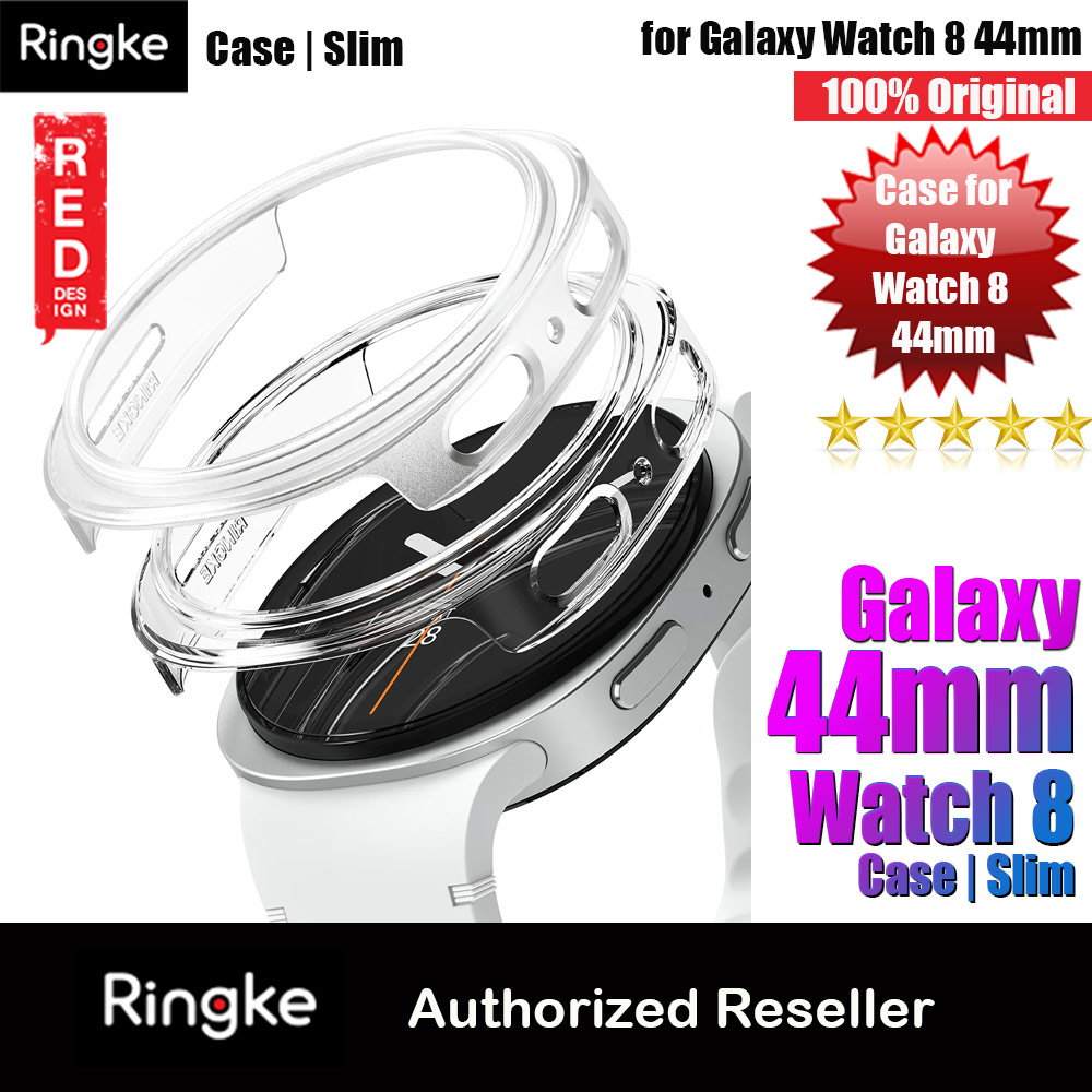 Ringke Slim Protection Case for Samsung Galaxy Watch 8 44mm (Clear Alpine Clear)