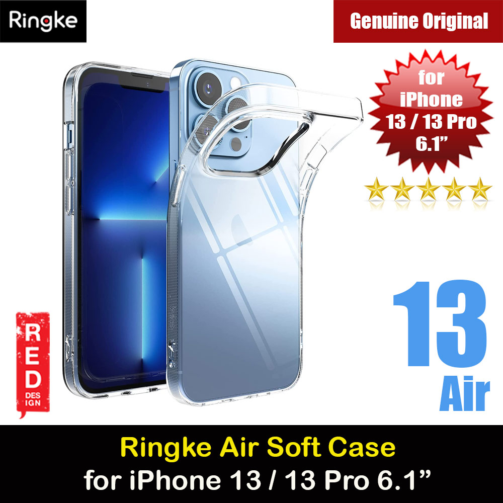 Ringke Air Soft TPU Protection Case for Apple iPhone 13 Pro 6.1 (Clear)