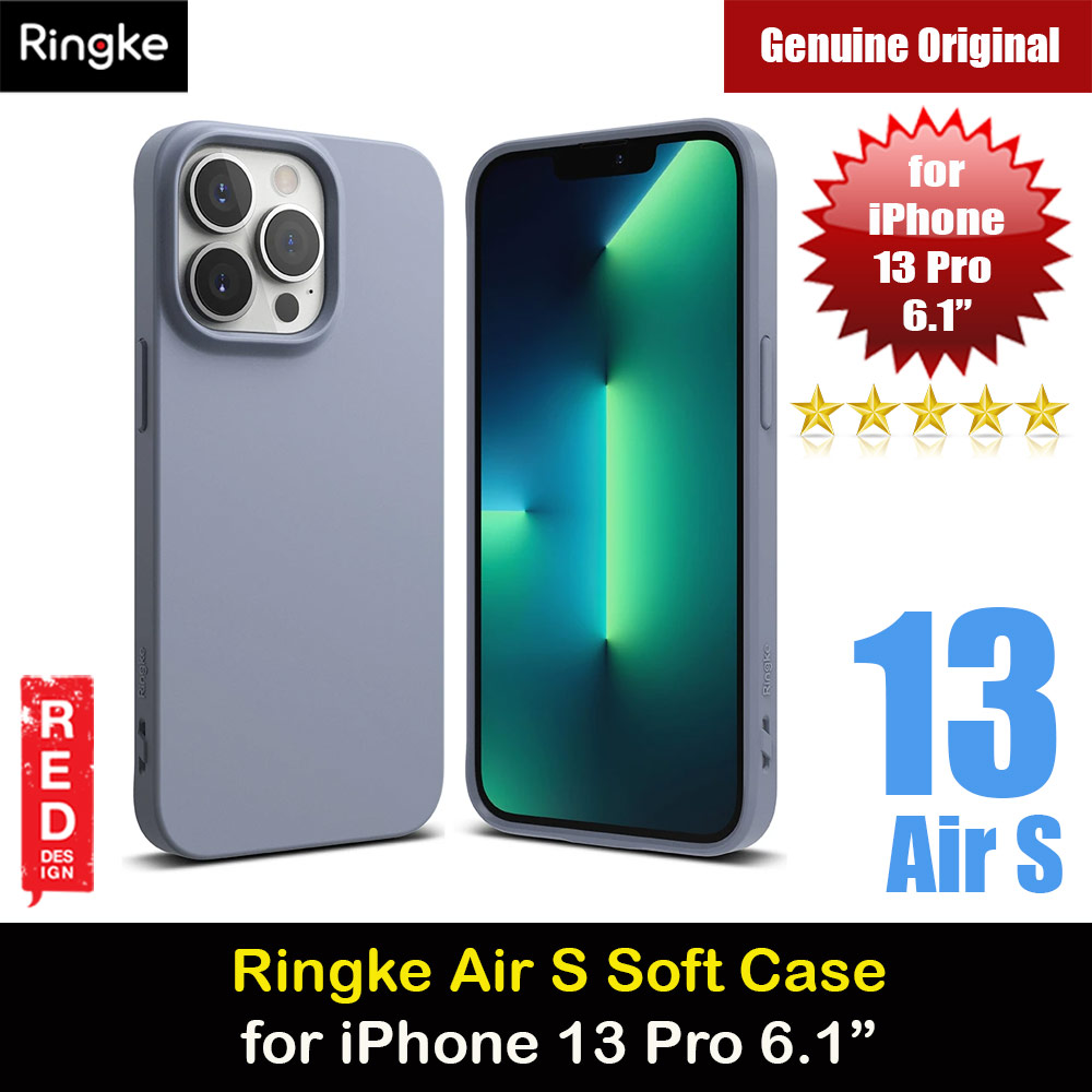 Ringke Air S Soft TPU Protection Case for Apple iPhone 13 Pro 6.1 (Lavender Gray)