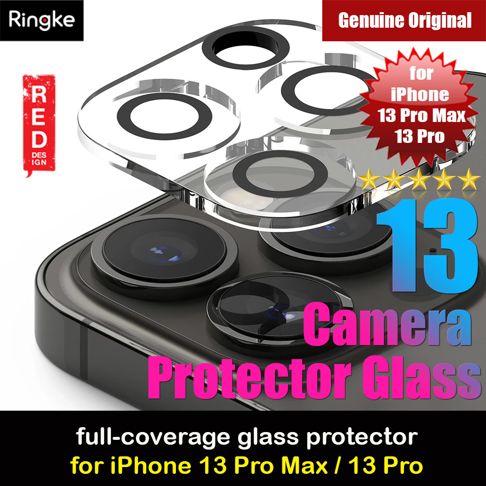 Ringke Camera Glass Protector for Apple iPhone 13 Pro Max 6.7 iPhone 13 Pro 6.1  (Clear)