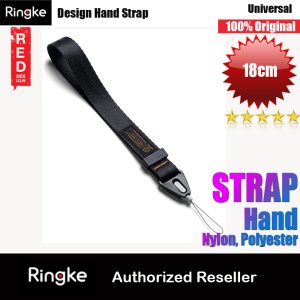 Ringke Hand Strap Smartphone Case Strap Camera Strap Key Ring Strap Airpods Pro Strap (Black)