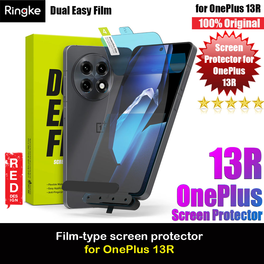 Ringke Dual Easy Flim Screen Protector for OnePlus 13R (Clear) 2pcs