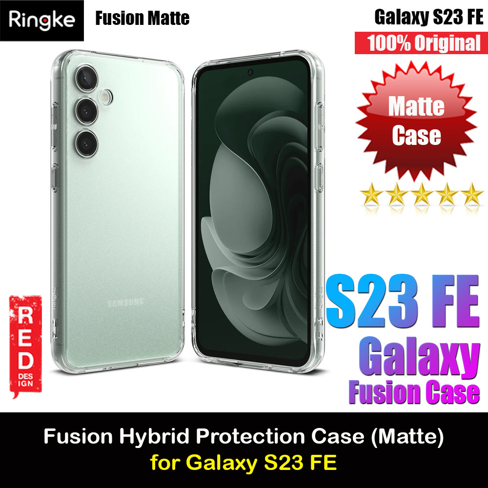 Ringke Fusion Drop Protection Case for Galaxy S23 FE (Matte Clear)