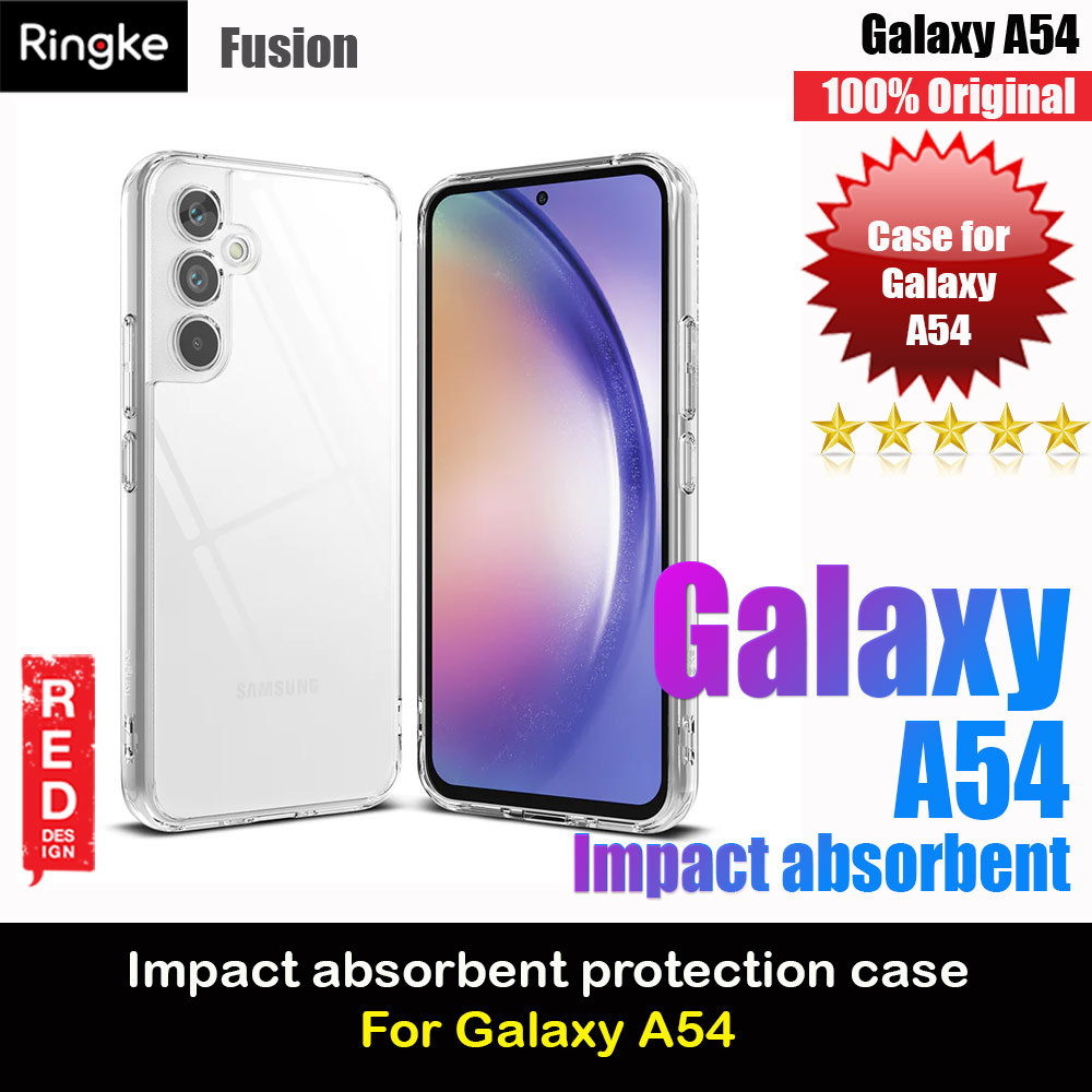 Ringke Fusion Transparent Protection Case for Samsung Galaxy A54 5G (Clear)