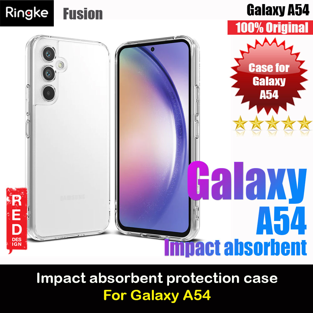 Ringke Fusion Transparent Protection Case for Samsung Galaxy A54 5G (Matte Clear)