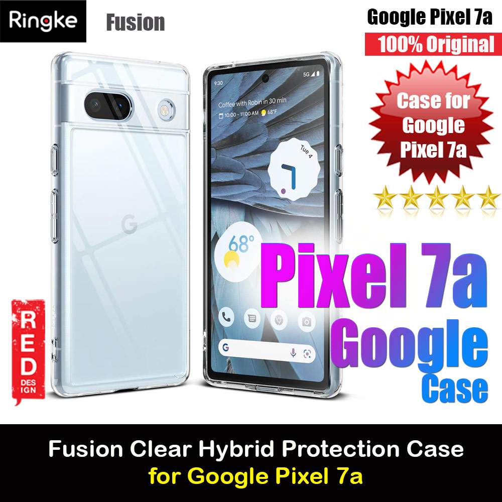 Ringke Fusion Hybrid Clear Protection for Google Pixel 7a (Clear)