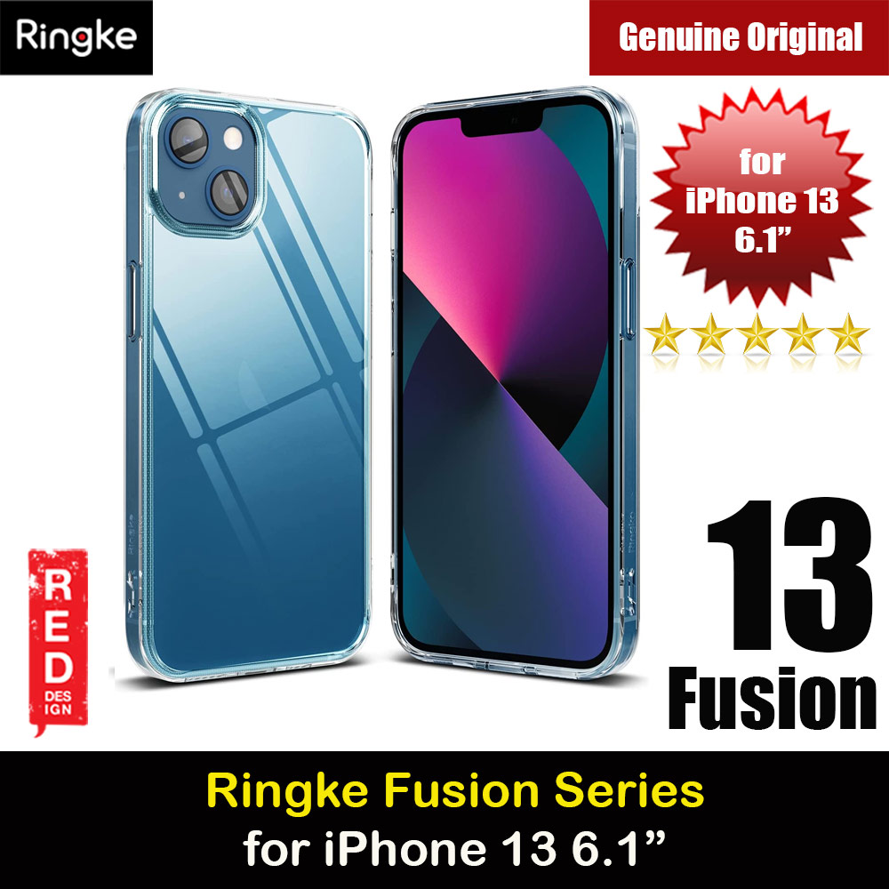 Ringke Fusion Protection Case for Apple iPhone 13 6.1 (Clear)