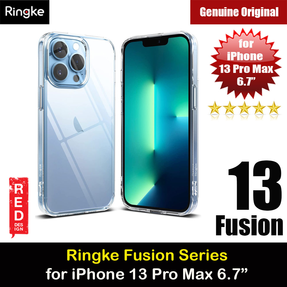 Ringke Fusion Protection Case for Apple iPhone 13 Pro Max 6.7 (Clear)
