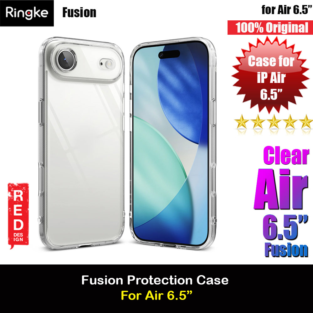 Ringke Fusion Slim Drop Protection Case for iPhone Air 6.5 (Clear)