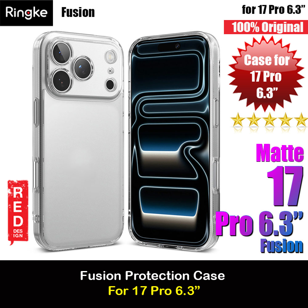 Ringke Fusion Slim Drop Protection Case for iPhone 17 Pro 6.3 (Matte)