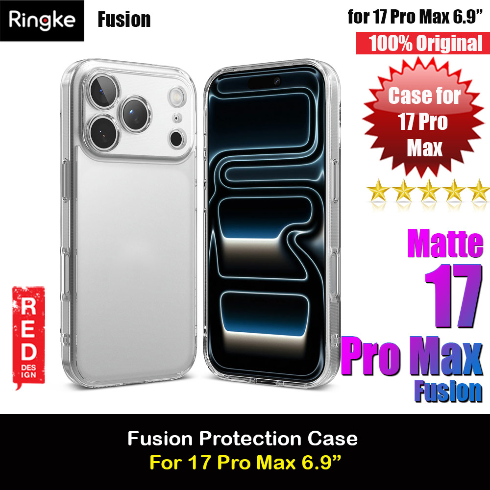Ringke Fusion Slim Drop Protection Case for iPhone 17 Pro Max 6.9 (Matte)