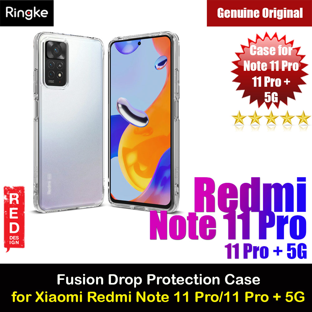 Ringke Fusion Drop Protection Case for REDMI NOTE 11 Pro / 11 Pro 5G / 11E Pro(GLOBAL), NOTE 11 Pro+ 5G(INDIA) Case (Matte)
