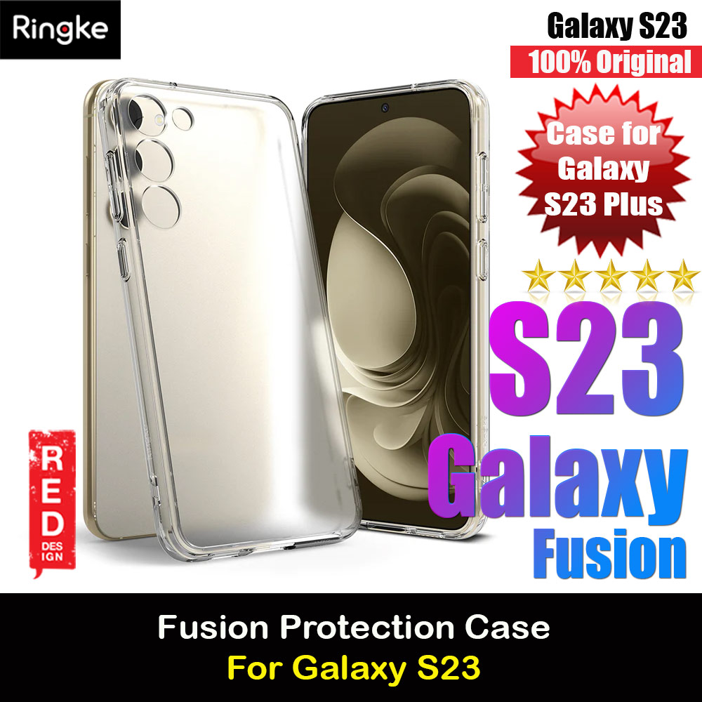 Ringke Fusion Transparent Protection Case for Samsung Galaxy S23 (Matte Clear)