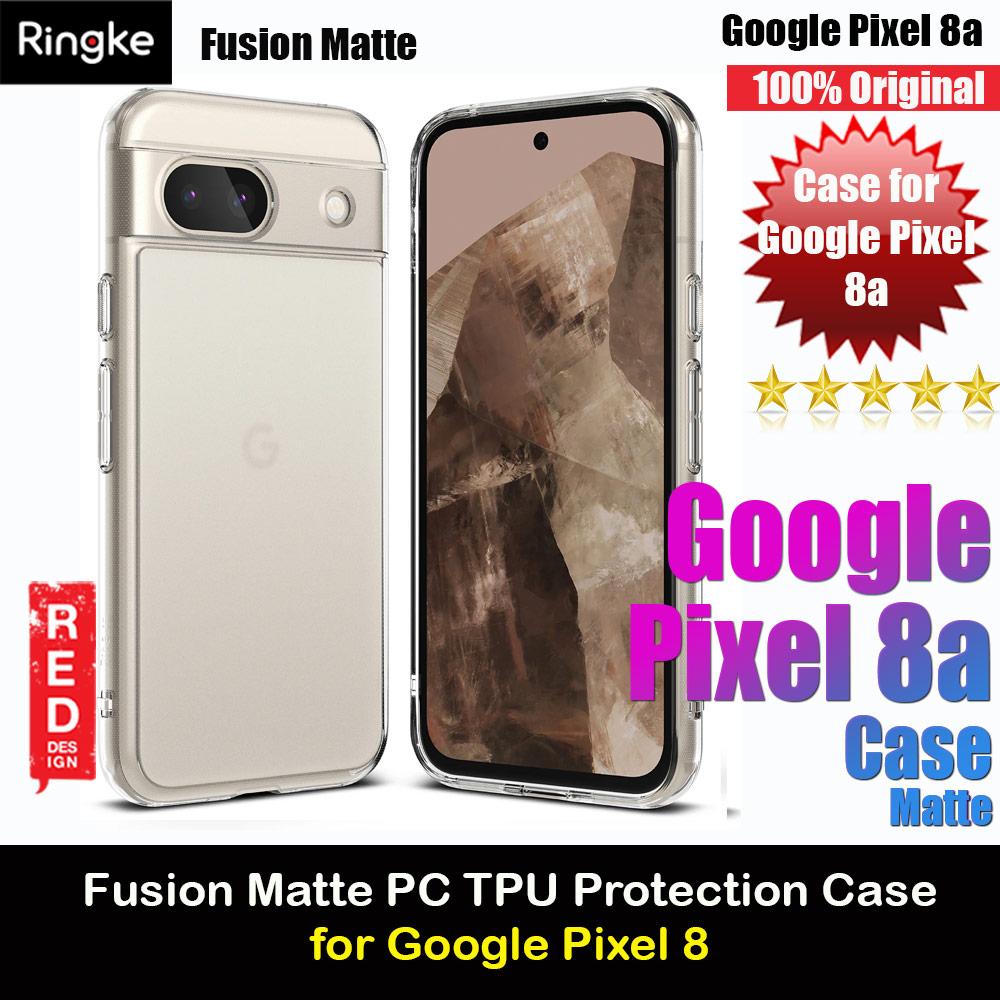 Ringke Fusion Matte Drop Drop Protection Case for Google Pixel 8a (Matte)