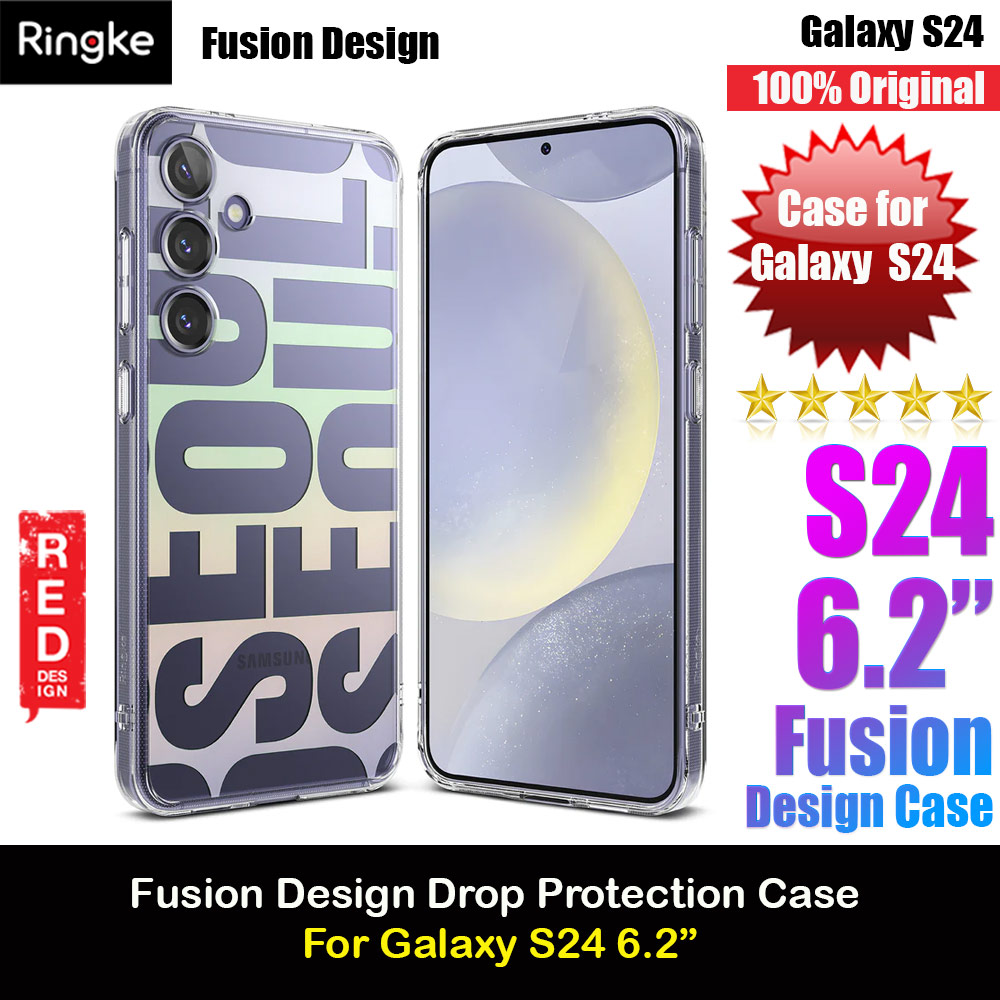 Ringke Fusion Design Drop Protection Case for Samsung Galaxy S24 (Seoul)