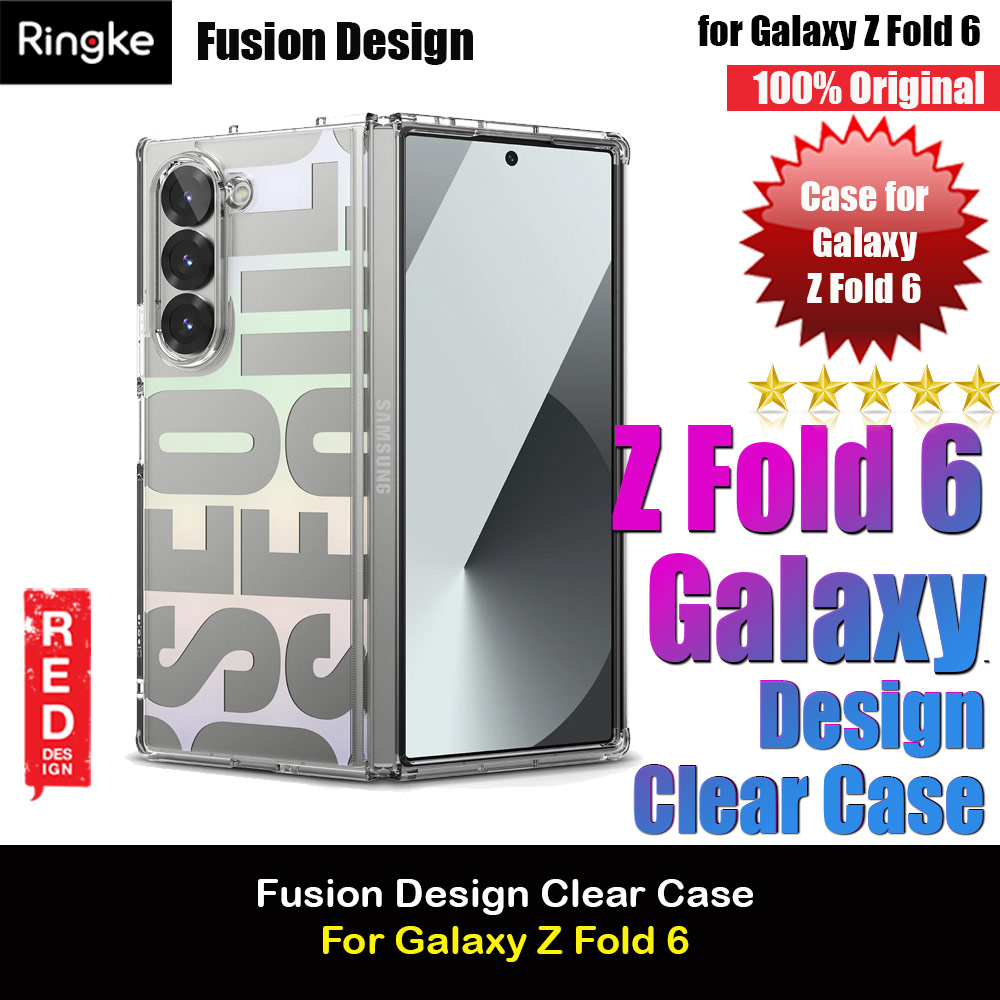 Ringke Fusion Design Protection Case with Strap Hole for Samsung Galaxy Z Fold 6 (Seoul)